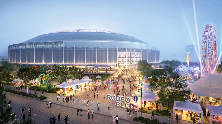 Credit: Astrodome Conservancy | Renderings of Astrodome Conservancy proposal