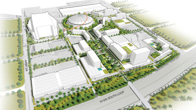 Credit: Astrodome Conservancy | Renderings of Astrodome Conservancy proposal