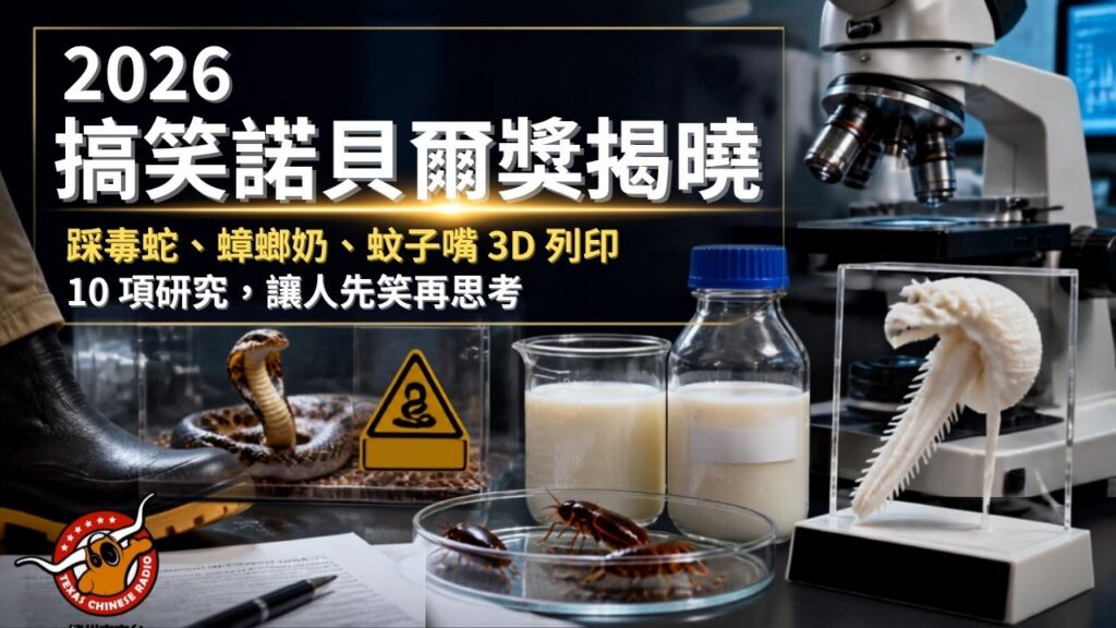 2026 搞笑諾貝爾獎揭曉